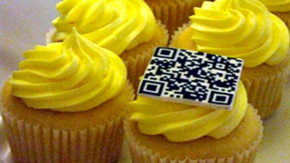 Top 9 - Putting QR codes on edible things