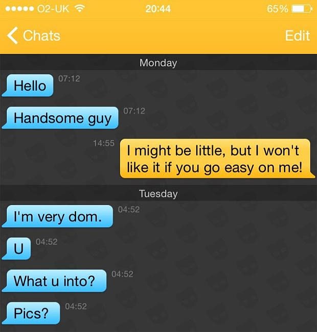 Funny Replies you get when you do Pokémon quotes on Grindr
