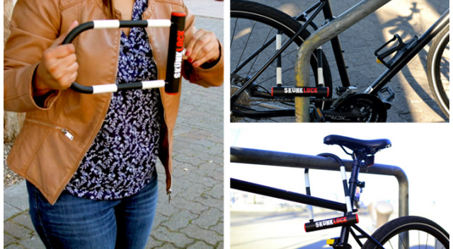 This extraordinary bike lock will make thieves vomit when they try to steal your bike ...