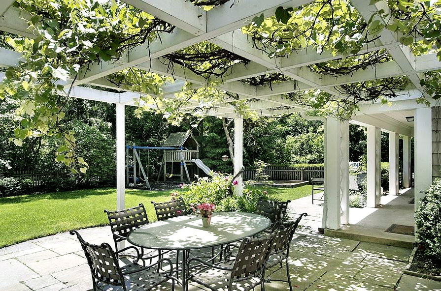 Pergola and Pavilion Design Ideas - Install the Pergola over the Walkway